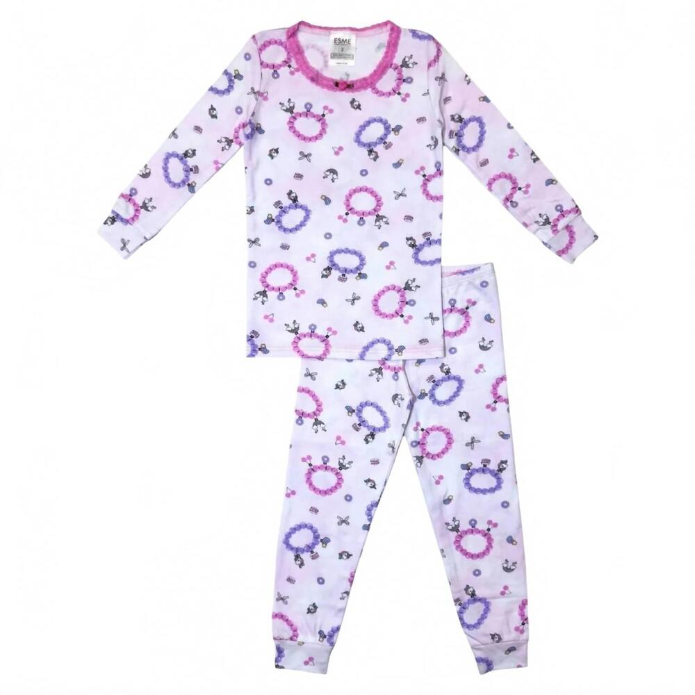 NEW ESME girl's pajama set in charms